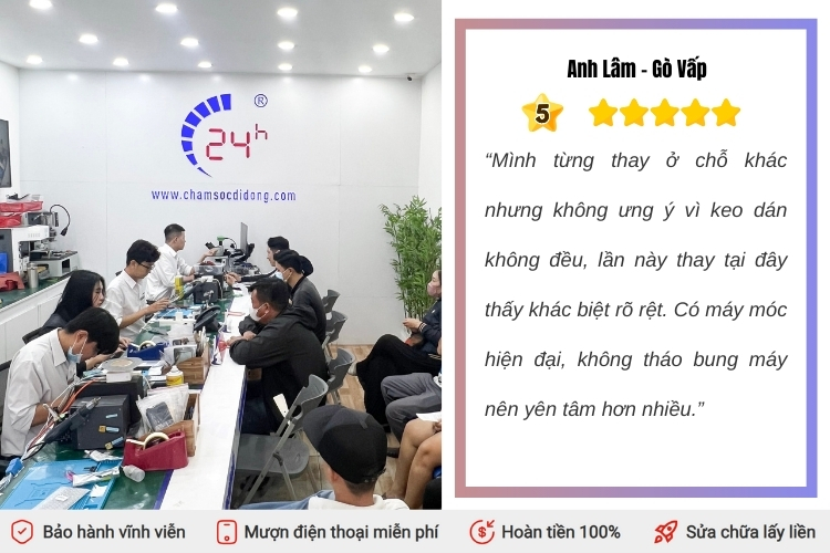 thay kính lưng iPhone 13