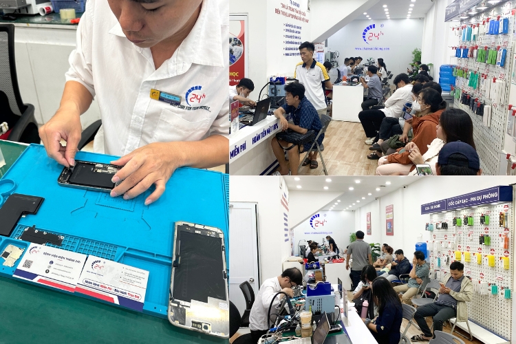 thay mặt kính iPhone 13 Pro Max