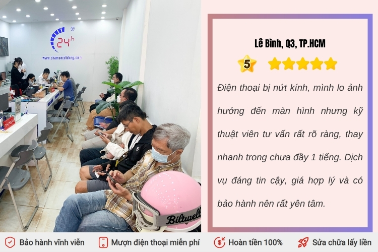 thay mặt kính iPhone 13 Pro Max
