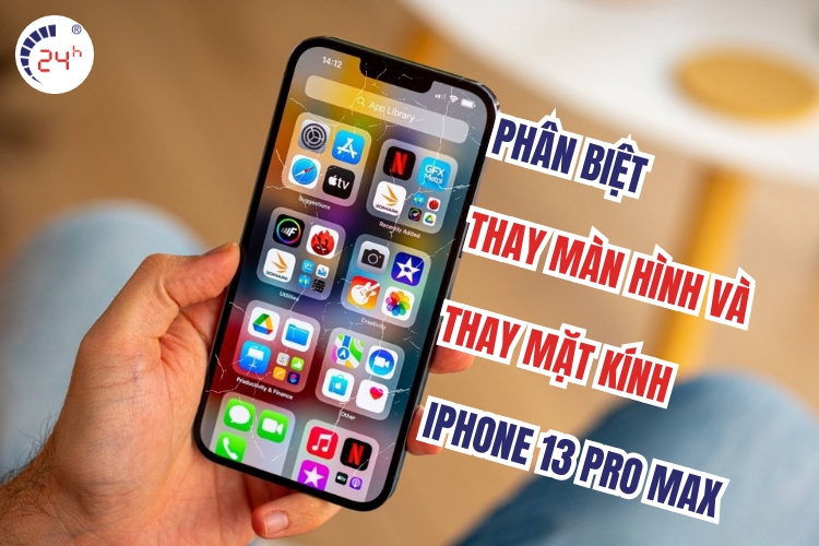 thay mặt kính iPhone 13 Pro Max