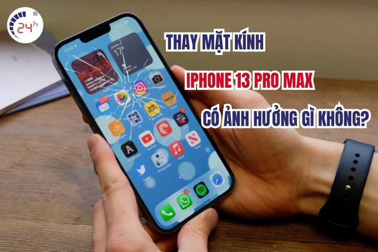 thay mặt kính iPhone 13 Pro Max