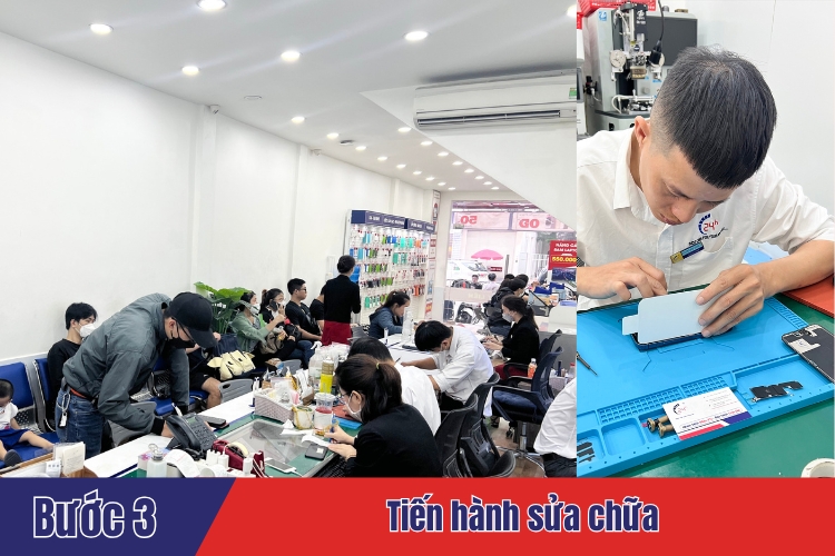Thay mặt kính iPhone 11 
