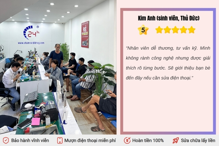 Thay mặt kính iPhone 11 