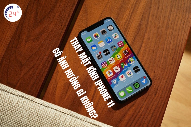 Thay mặt kính iPhone 11 