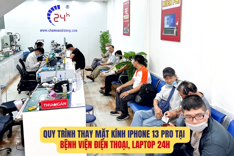 thay mặt kính iPhone 13 Pro