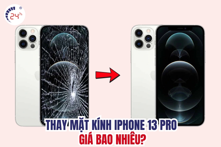 thay mặt kính iPhone 13 Pro
