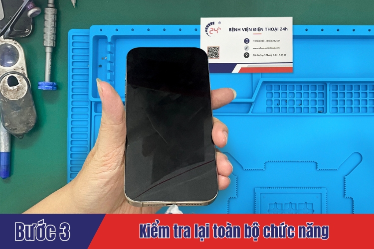 thay mặt kính iphone 16 plus