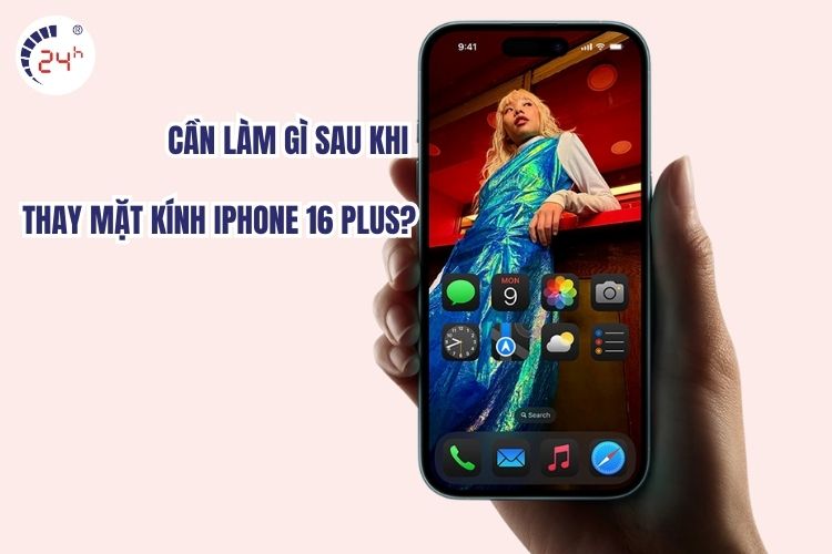 thay mặt kính iphone 16 plus