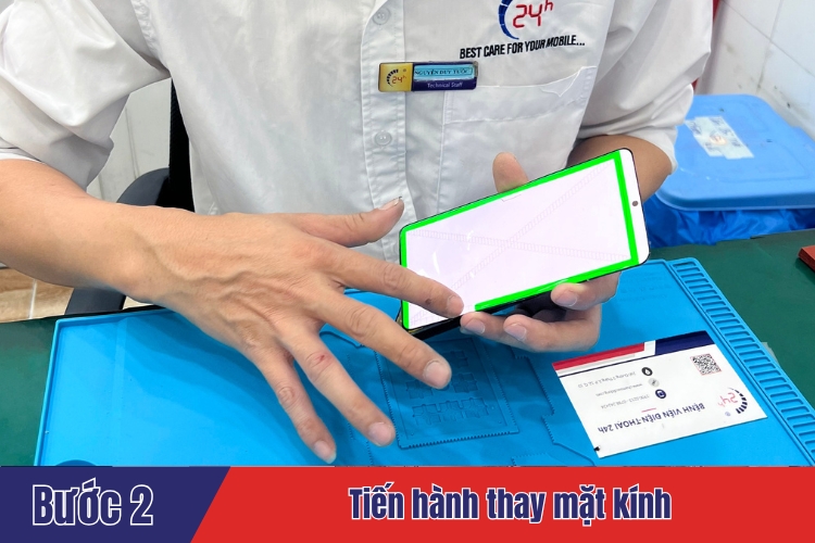 thay mặt kính iphone 16 plus