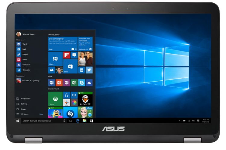 màn hình cảm ứng Laptop Asus Vivobook Flip 15 TP501