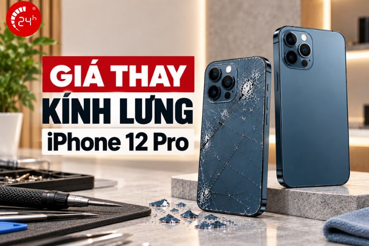 Giá thay kính lưng iPhone 12 Pro