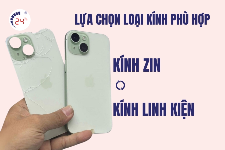Quy trình thay mặt kính sau iPhone 15 Plus 