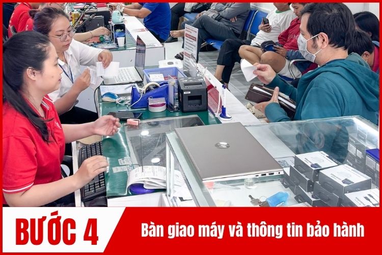 Bàn giao và thông tin bảo hành