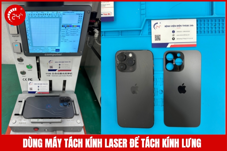 máy tách kính laser