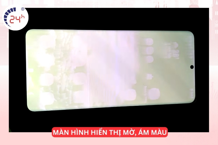 màn hình Samsung S20 Plus bị mờ ám màu