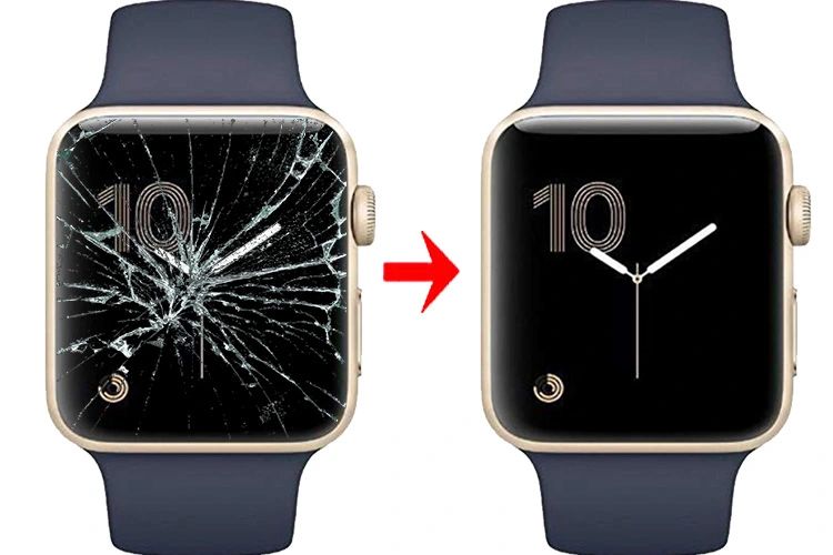 dấu hiệu và nguyên nhân của việc hỏng màn hình Apple Watch Series 3 38mm