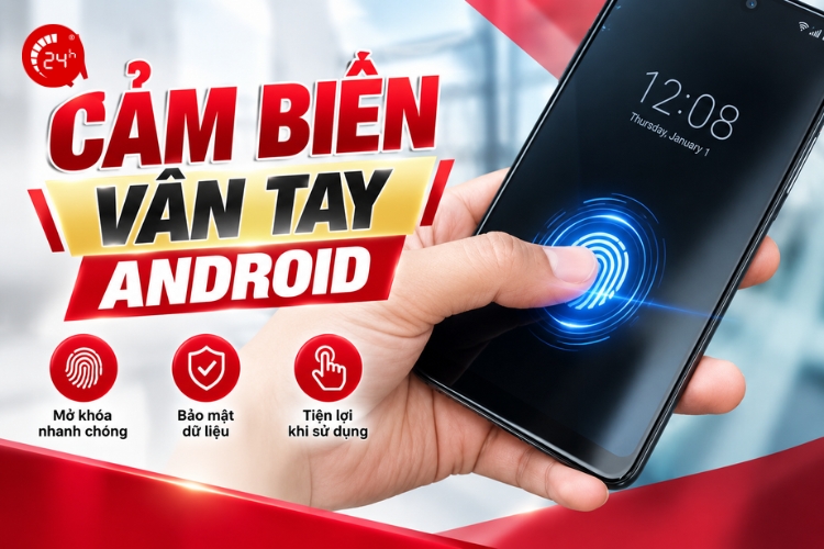 cảm biến vân tay điện thoại android