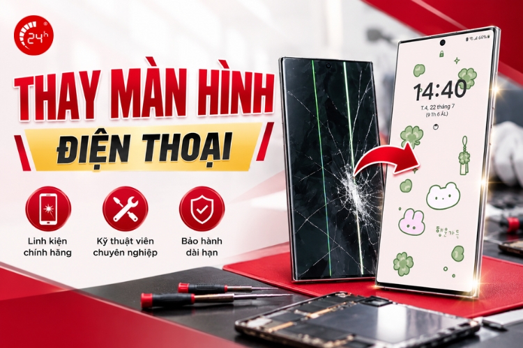 thay màn hình điện thoại