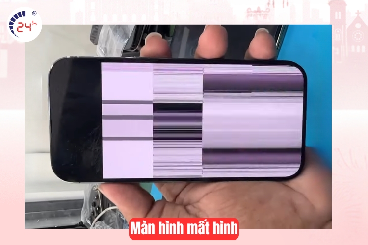 Thay màn hình iphone 11 pro max bị mất hình