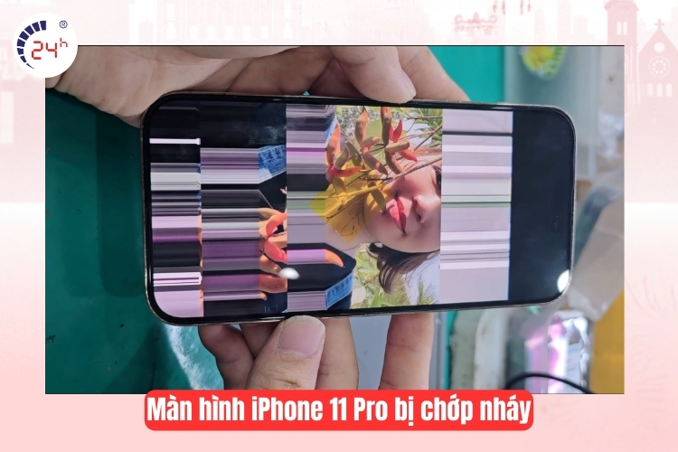 Màn hình iPhone 11 Pro nhấp nháy hoặc chớp tắt liên tục
