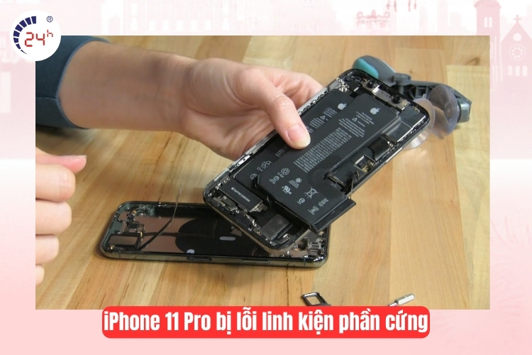 iPhone 11 Pro bị lỗi kinh kiện
