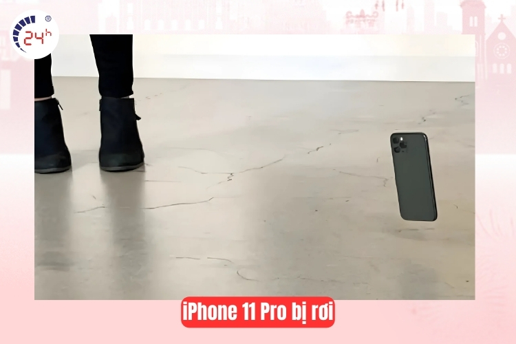 iPhone 11 Pro bị rơi 