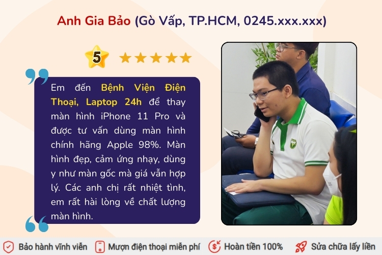 nhận xét từ khách hàng đã sử dụng dịch vụ