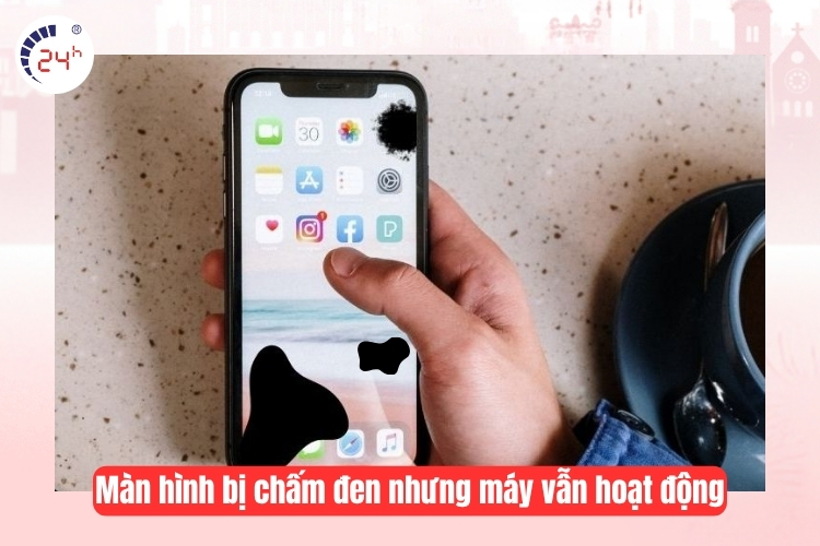 Màn hình tối đen nhưng máy vẫn hoạt động