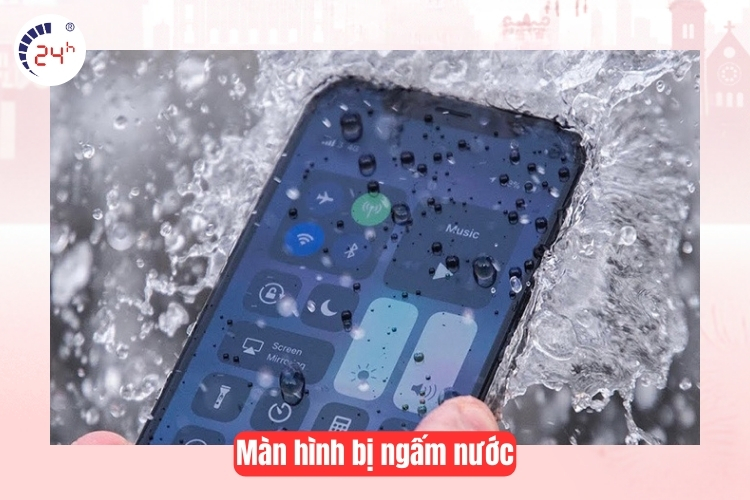 Màn hình bị ngấm nước