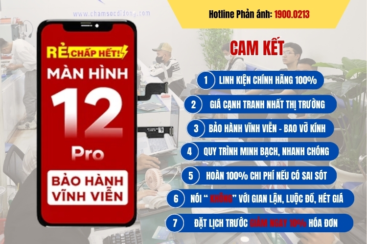 cam kết của Bệnh Viện Điện Thoại, Laptop 24h