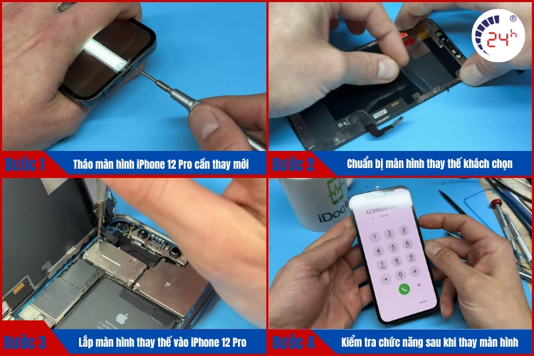 thay màn hình iphone 12 pro