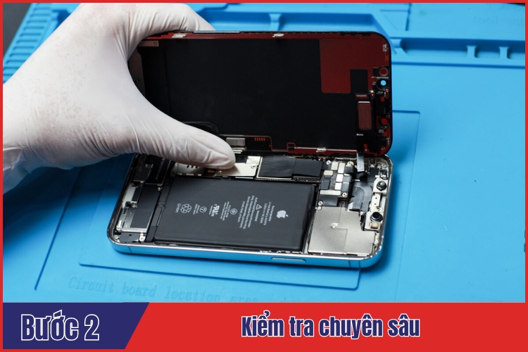 Kiểm tra chuyên sâu trình trạng màn hình iPhone 12