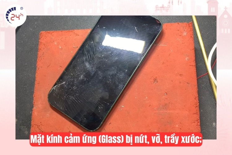 Dấu hiệu nhận biết cần thay màn hình iPhone 13 Mini cần thay mới