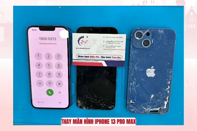 thay màn hình iPhone 13 pro max chính hãng