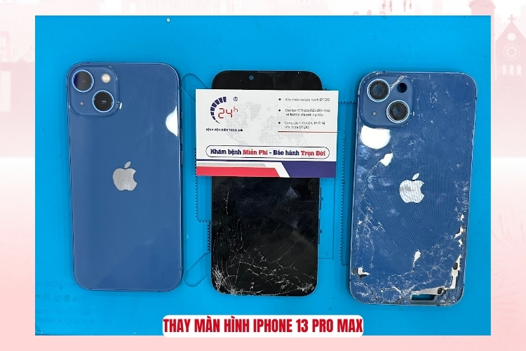 phản hồi từ khách hàng khi thay màn hình iPhone 13 Pro Max