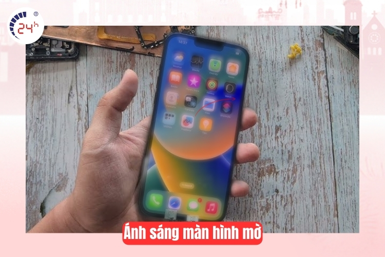 Ánh sáng màn bị mờ