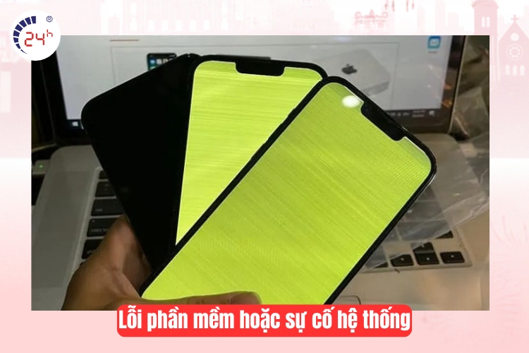 iPhone 13 bị lỗi phần mềm hoặc sự cố hệ thống