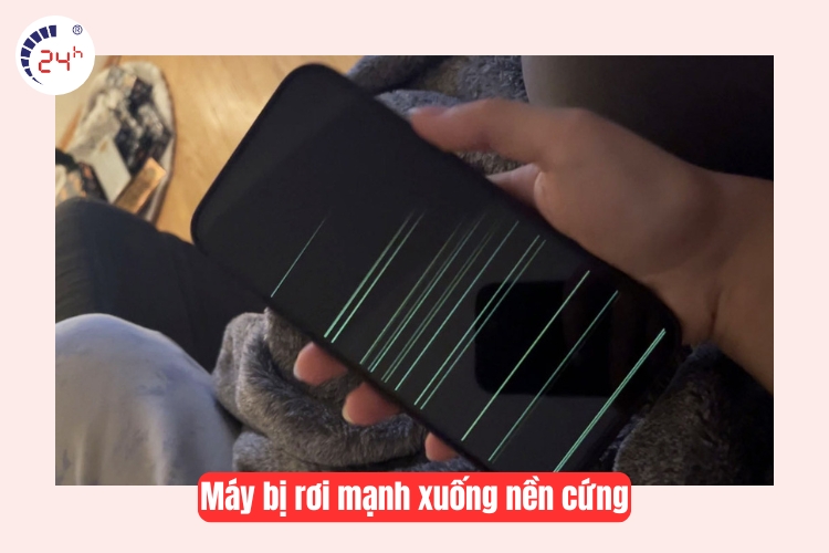 iPhone 14 pro max bị sọc ngang, sọc dọc