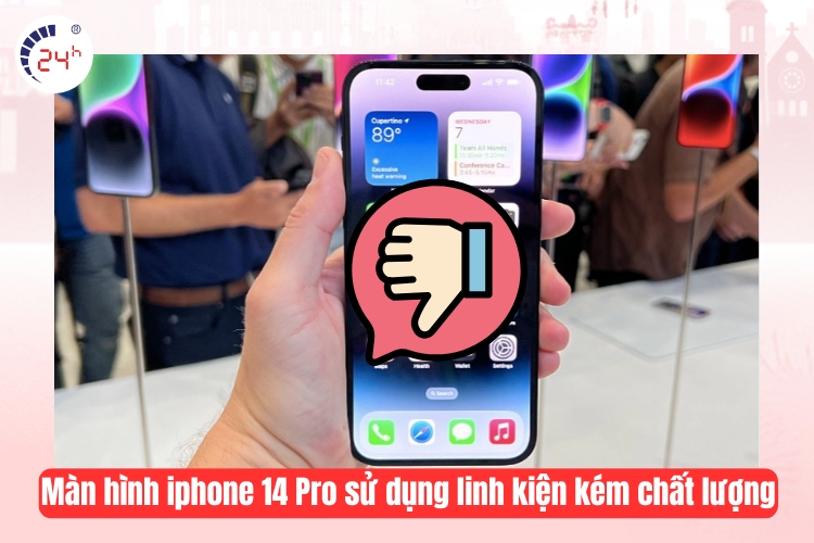 Sử dụng linh kiện kém chất lượng