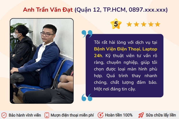nhận xét tích cực từ khách hàng thực tế