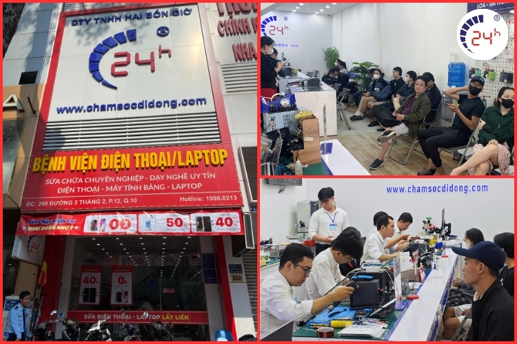 Bệnh Viện Điện Thoại, Laptop 24h
