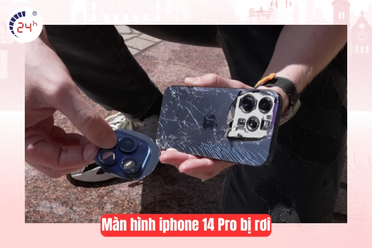 Thiết bị chịu va chạm mạnh hoặc rơi