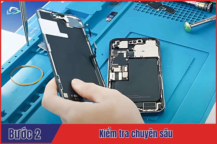 kiểm tra chuyên sâu màn hình iPhone 14