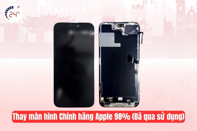 Thay màn hình Chính hãng Apple 98% (Đã qua sử dụng)