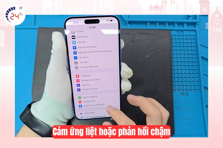 Cảm ứng liệt hoặc phản hồi chậm