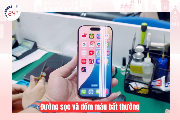 Màn hình bị sọc