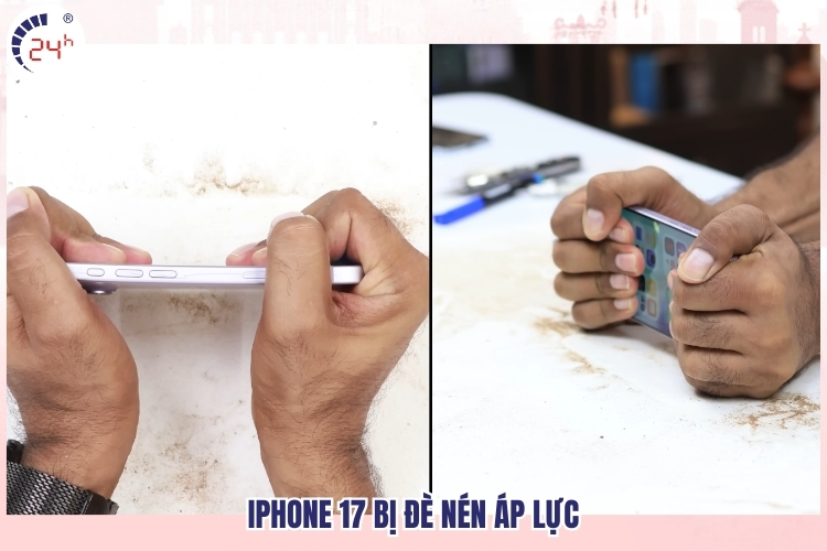 iPhone 17 bị đè nén áp lực nặng