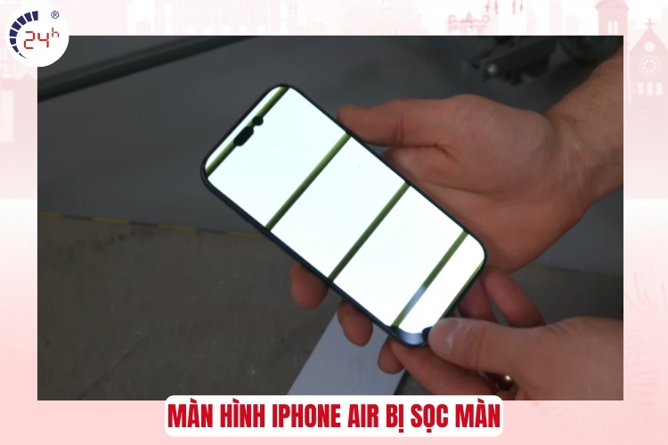 Màn hình iPhone Air bị sọc