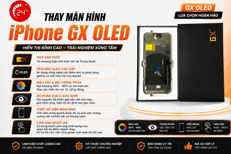 màn hình gx oled