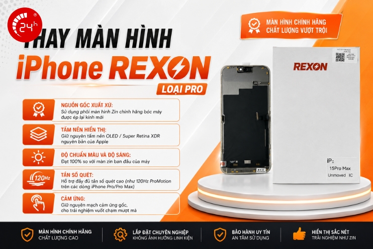màn hình rexon loại pro